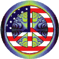 Mod Hippie Peace Flag 1