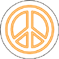 Neon Orange Peace Sign--Too Cool Groovy Stuff 