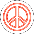 Neon Red Peace Sign--Too Cool Groovy Stuff 