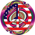 1960s Hippie Peace Flag 7