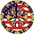Hippie Art Peace Flag 26