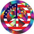 Hippie Art Peace Flag 2