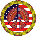 Hippie Icon Peace Flag 8