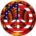 Hippie Style Peace Flag 2