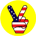 Peace Hand Peace Flag 2