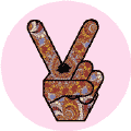Funky Art Peace Hand 8