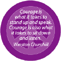 Courage is What it Takes to Stand Up and Speak. Courage is also What it Takes to Sit Down and Listen