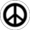 Warm Fuzzy Black PEACE SIGN