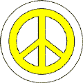 Yellow PEACE SIGN