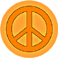Glow Orange PEACE SIGN