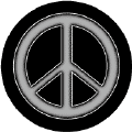 Neon Black PEACE SIGN--Too Groovy 