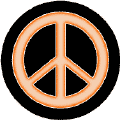 Neon Orange PEACE SIGN--Too Cool 