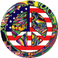 1960's Hippie Peace Flag 5