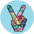 Funky Art Peace Hand 26