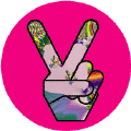 Funky Art Peace Hand 3