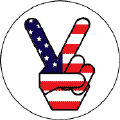 Peace Hand Peace Flag 1