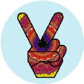 Tie Dye Peace Hand 1