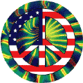 Vintage Hippie Peace Flag 7
