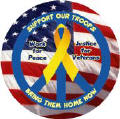 Support Our Troops - Work for Peace - Justice for Veterans - Bring them Home NOW--PEACE T-SHIRTS