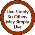 Live Simply So Others May Simply Live-POLITICAL T-SHIRTS