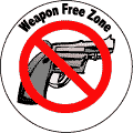 Weapon Free Zone (No Guns Allowed) - PEACE POSTERS 