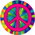 Cool Groovy 1970s Peace Sign Bumper Stickers
