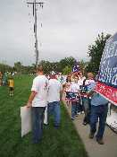 Bush protest
