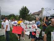 Bush protest