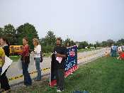pro-Kerry protesters