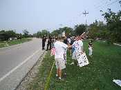 Anti-Bush Protesters