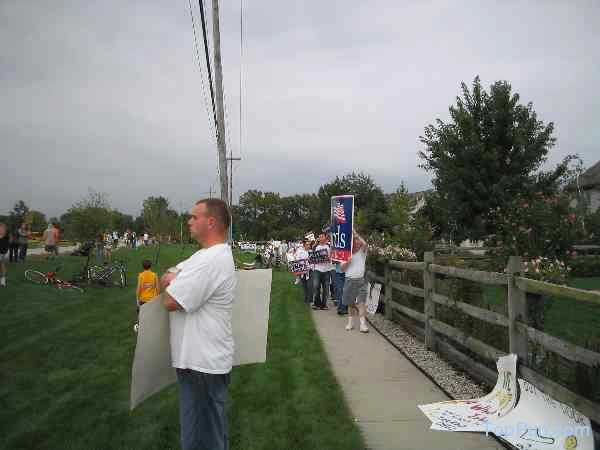 Bush Protest
