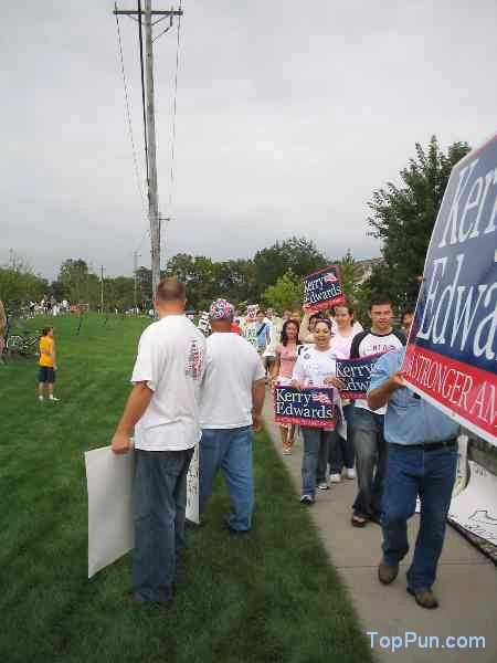 Bush Protest