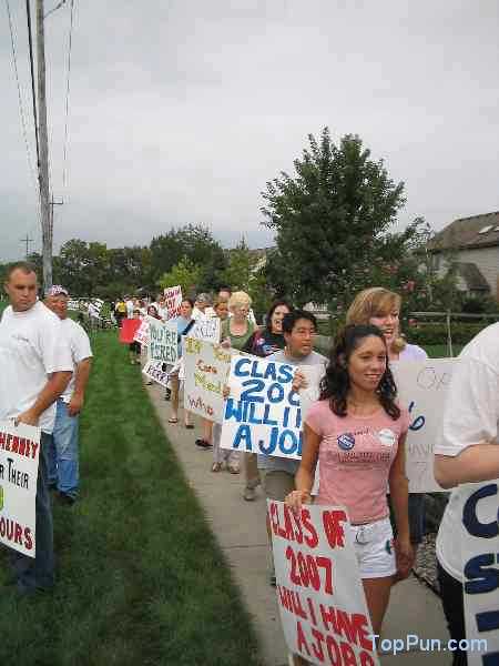 Bush Protest