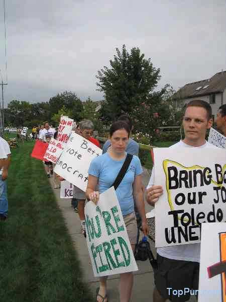 Bush Protest