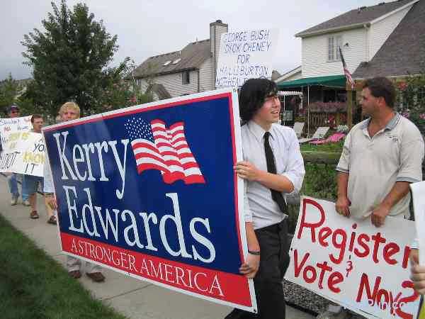 Bush Protest