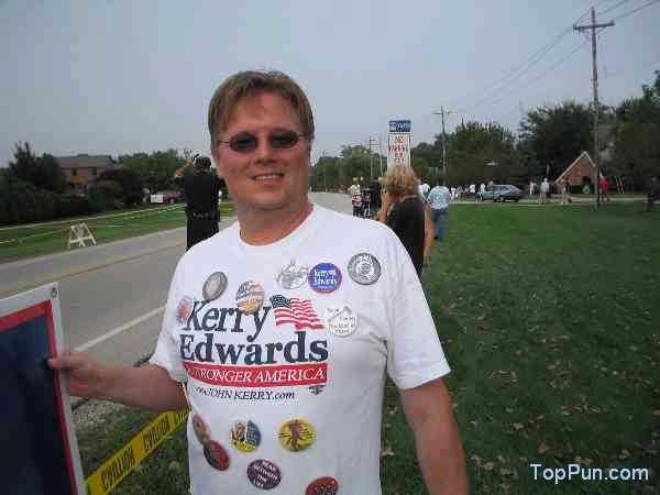 Anti-Bush Protester