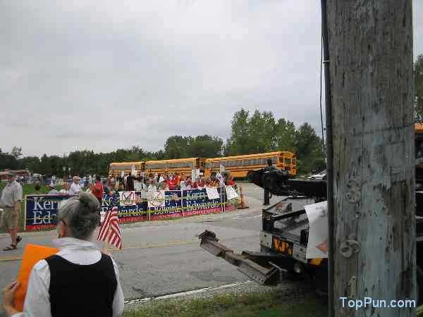 Protest Zone!  Protest Zone?