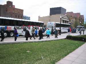 Jobs with Justice Protest Picture - Campaign to Protect Ohio's Future Demonstration