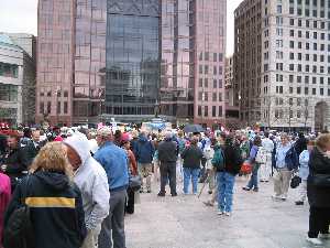Jobs with Justice Protest Picture - Campaign to Protect Ohio's Future Demonstration